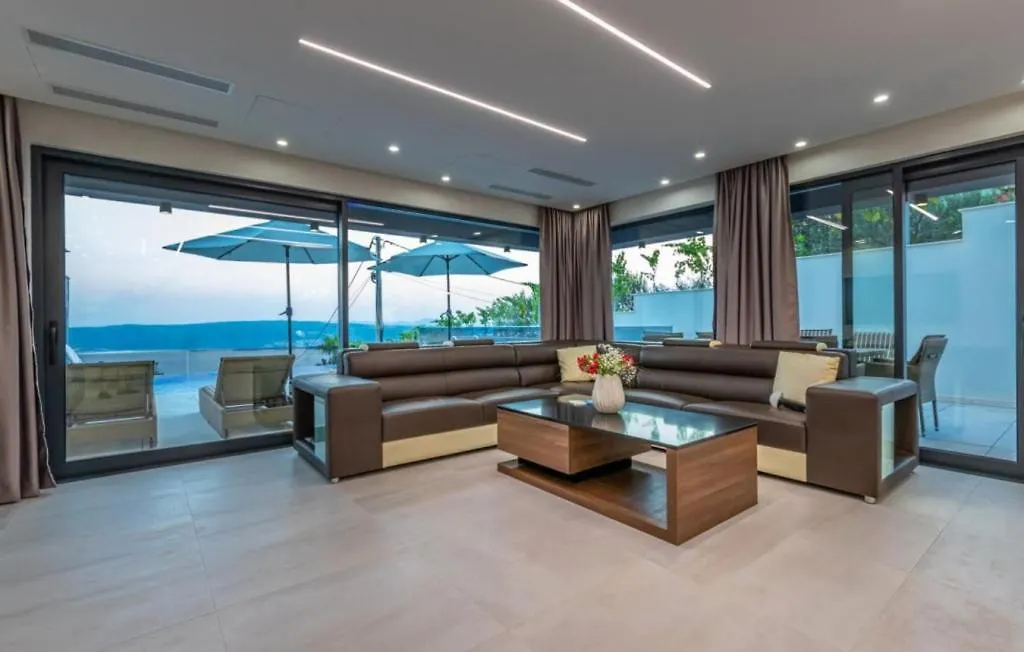 Luxury Villa Sun View With Heated Pool Crikvenica